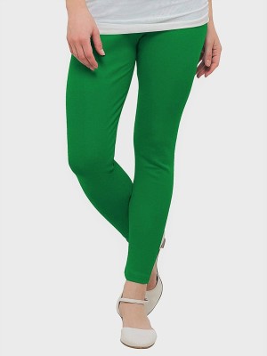 N-gal Western Wear Legging(Green, Solid)