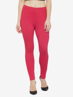 N-gal Western Wear Legging(Red, Solid)