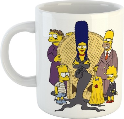 ARTBUG The Simpsons - 3456 Ceramic Coffee Mug(350 ml)