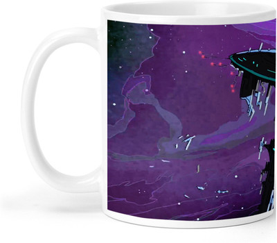 ARTBUG Rick And Morty - 3389 Ceramic Coffee Mug(350 ml)