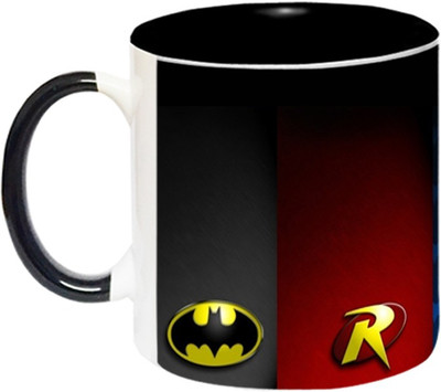 ARTBUG Justice League Hero -1812-BLK Ceramic Coffee Mug(350 ml)