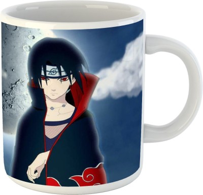 Ashvah Itachi UCHIHA - 3229-W Ceramic Coffee Mug(350 ml)