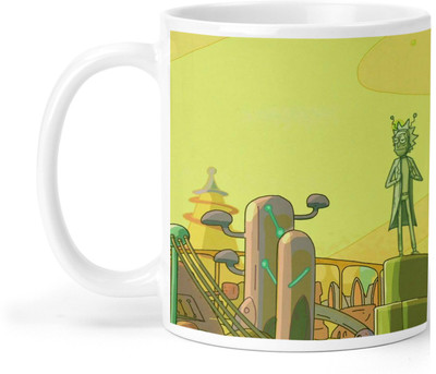 ARTBUG Rick And Morty - 3406 Ceramic Coffee Mug(350 ml)