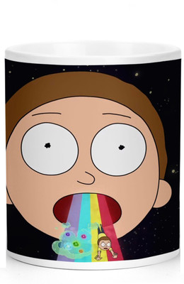 ARTBUG Rick And Morty - 3383 Ceramic Coffee Mug(350 ml)