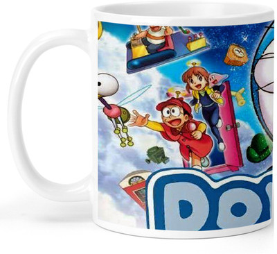 ARTBUG Doraemon - 3155 Ceramic Coffee Mug(350 ml)