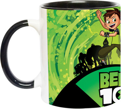 ARTBUG Ben 10 -2085-BLK Ceramic Coffee Mug(350 ml)
