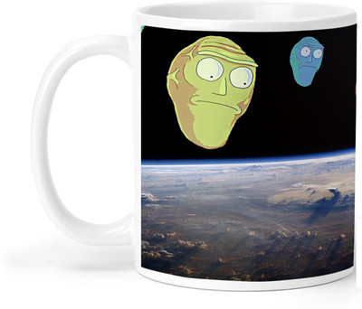 ARTBUG Rick And Morty - 3392 Ceramic Coffee Mug(350 ml)