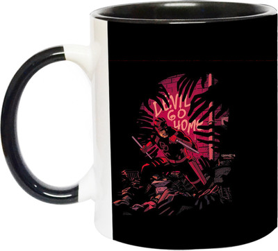 ARTBUG Daredevil Superhero -2641-BLK Ceramic Coffee Mug(350 ml)