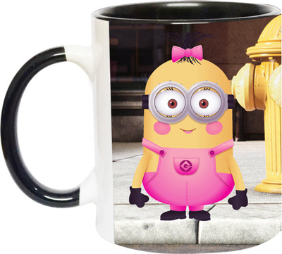 ARTBUG Minions -2183-BLK Ceramic Coffee Mug(350 ml)