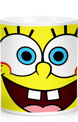 ARTBUG SpongeBob SquarePants - 3427 Ceramic Coffee Mug(350 ml)