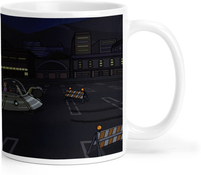 ARTBUG Rick And Morty - 3407 Ceramic Coffee Mug(350 ml)