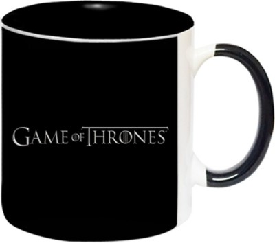 Ashvah Game of Thrones -1974-BLK Ceramic Coffee Mug(350 ml)