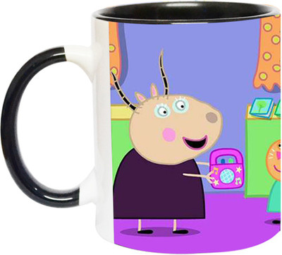 ARTBUG Peppa Pig -2318-BLK Ceramic Coffee Mug(350 ml)