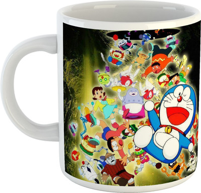 ARTBUG Doraemon - 3146 Ceramic Coffee Mug(350 ml)