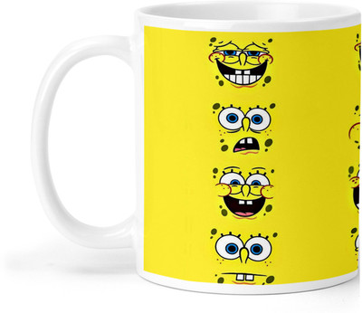 ARTBUG SpongeBob SquarePants - 3426 Ceramic Coffee Mug(350 ml)