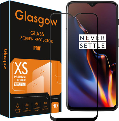 Glasgow Edge To Edge Tempered Glass for OnePlus 6T(Pack of 1)