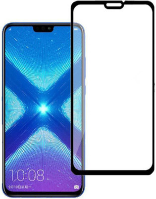 Richuzers Edge To Edge Tempered Glass for Honor 8X Genuine 9H Shield Glass(Pack of 2)