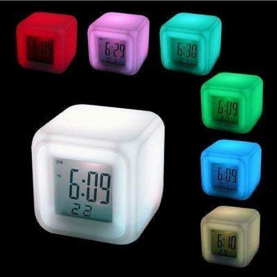 BK enterprise Digital White Clock
