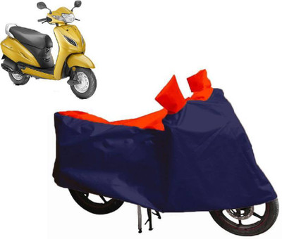 AutoRash Two Wheeler Cover for Honda(Activa 5G, Red, Blue)