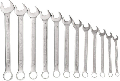 Truestore TS012 SPANNER SET Double Sided Combination Wrench(Pack of 12)