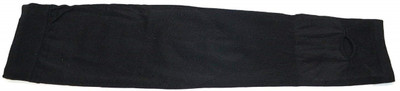 FOXSTON Cotton Arm Sleeve For Men & Women(Free, Black)