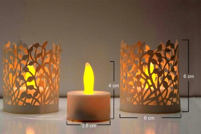 Ein Sof ES-LED-TLITES Candle(White, Pack of 20)