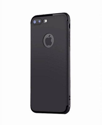 kmPPoWeR Back Cover for Apple iPhone 7 Plus(Black, Pack of: 1)
