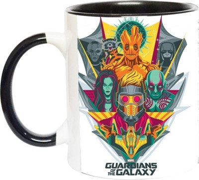 ARTBUG Groot Superhero -2694-BLK Ceramic Coffee Mug(350 ml)