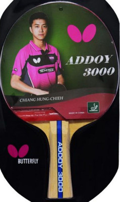 Butterfly Addoy 3000 Multicolor Table Tennis Racquet(Pack of: 1, 350 g)