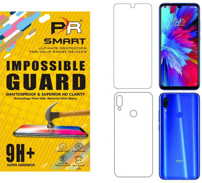 PR SMART Front and Back Tempered Glass for (Flexible), Mi Redmi Y3, Mi Y3(Pack of 2)