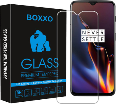 Boxxo Edge To Edge Tempered Glass for OnePlus 6T(Pack of 1)