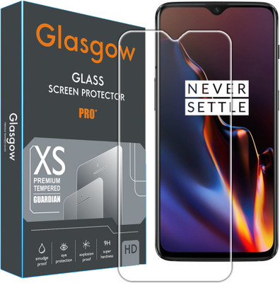 Glasgow Edge To Edge Tempered Glass for OnePlus 6T(Pack of 1)