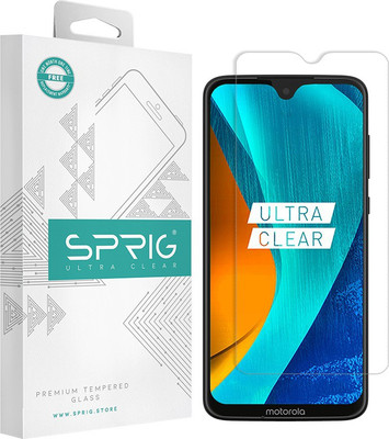Sprig Tempered Glass Guard for Moto G7, Motorola G7(Pack of 1)