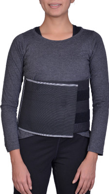 Orthtex BACK AND ABDOMEN SUPPORT Abdominal Belt(Black)