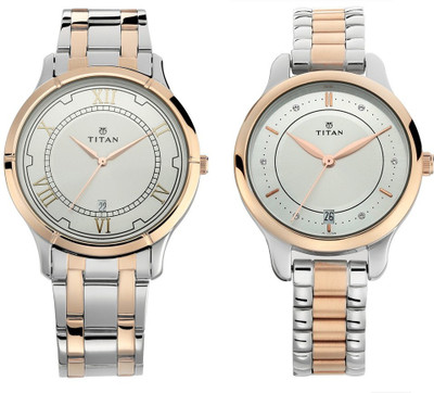 Titan LAGAN PAIR Analog Watch  - For Couple