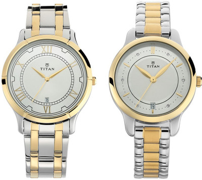Titan LAGAN PAIR Analog Watch  - For Couple