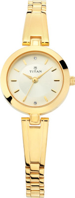 Titan NP2598YM03 Ladies Karishma Analog Watch - For Women