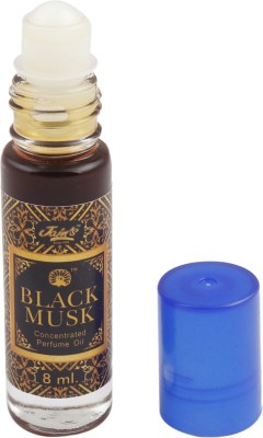 Jain's Black Musk Attar / Concentrated Perfume Oil - 8 ML Floral Attar(Musk)