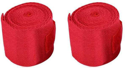 DreamPalace India Best Quality Stretchable (113 inches) Red Red Boxing Hand Wrap(Red, 113 inch)