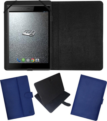 Fastway Flip Cover for Micromax Canvas Breeze Tab P660(Blue, Cases with Holder)
