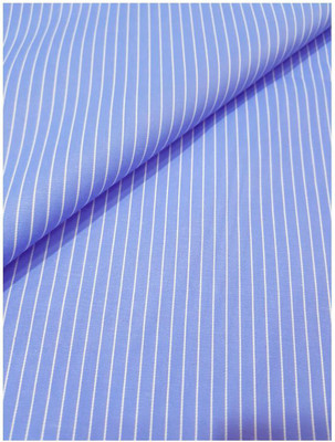 Siyaram's Polycotton Striped Shirt Fabric