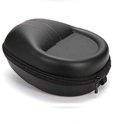 JERN Nylon Zipper Headphone Case For Universal(Black)