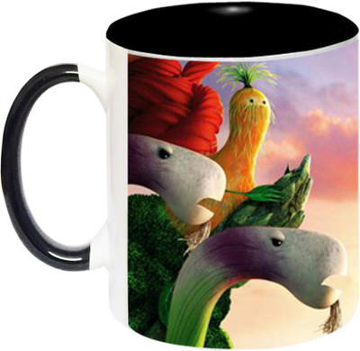 ARTBUG Cloudy with a chance of Meatballs 2 -1903-BLK Ceramic Coffee Mug(350 ml)