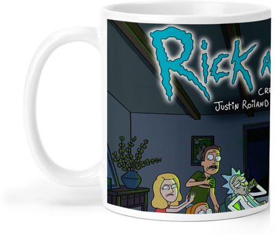 ARTBUG Rick And Morty - 3367 Ceramic Coffee Mug(350 ml)