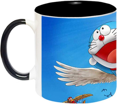 ARTBUG Doraemon -1907-BLK Ceramic Coffee Mug(350 ml)
