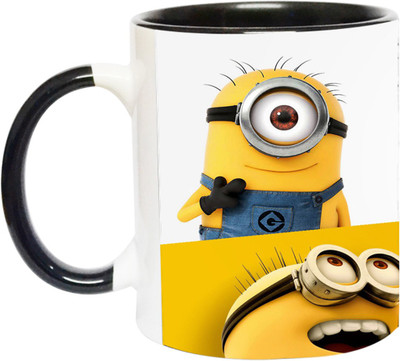 ARTBUG Minions -2175-BLK Ceramic Coffee Mug(350 ml)