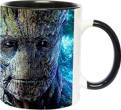 ARTBUG Groot Superhero -2678-BLK Ceramic Coffee Mug(350 ml)