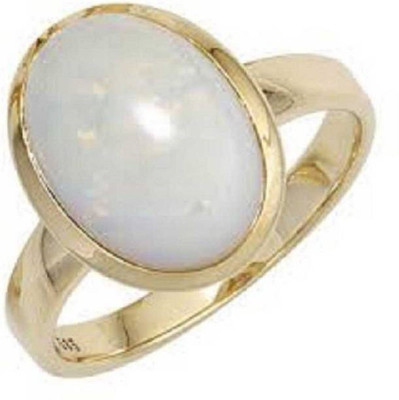 GALAXY ASTRO Stone Opal Gold Plated Ring