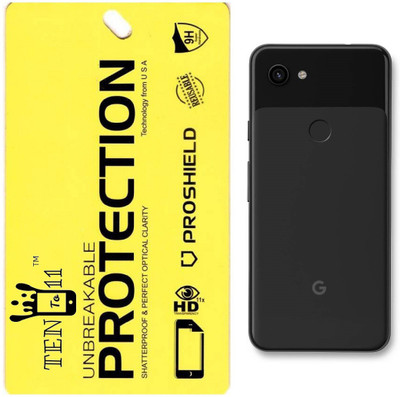 Ten To 11 Back Screen Guard for Google Pixel 3A XL(Pack of 1)