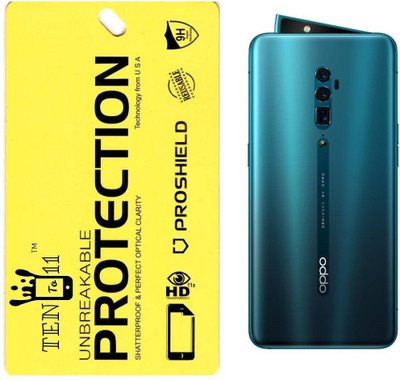 Ten To 11 Back Screen Guard for Oppo Reno 10X Zoom(Pack of 1)